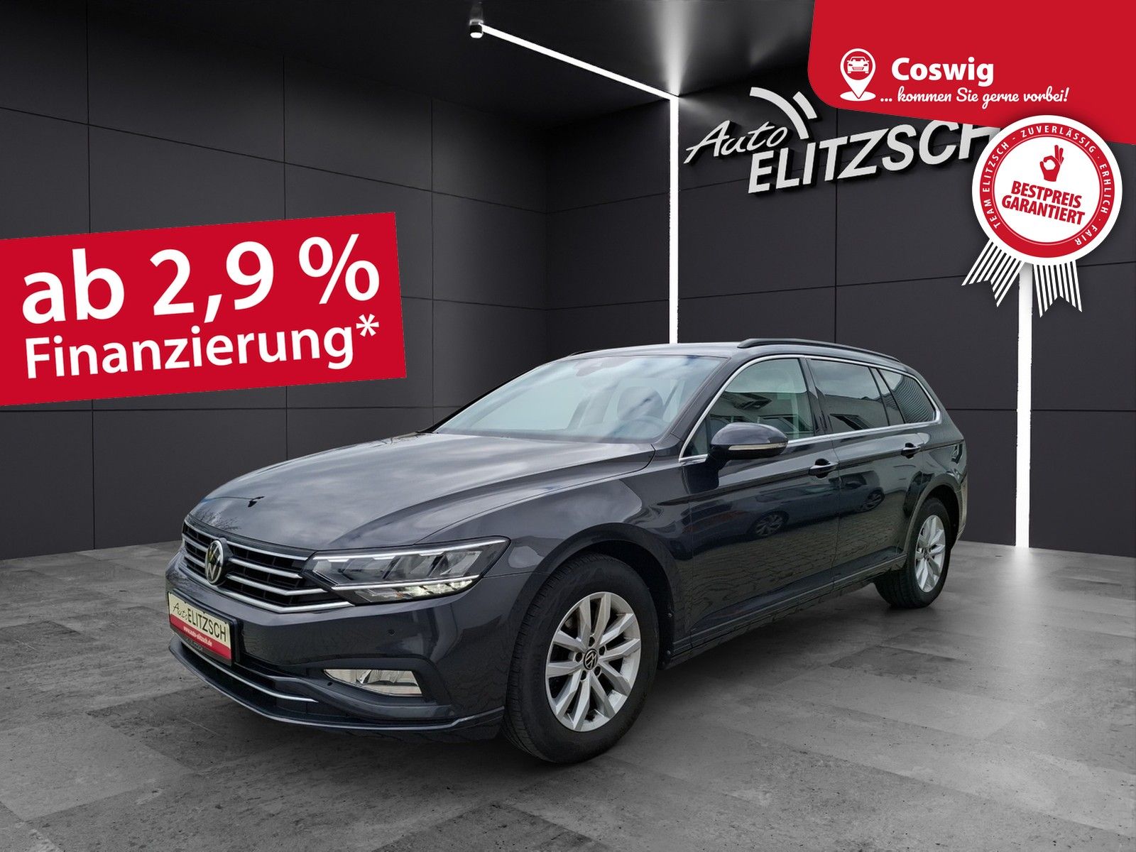 Fahrzeugabbildung Volkswagen Passat Variant TDI Business DSG LED Navi ACC RFK