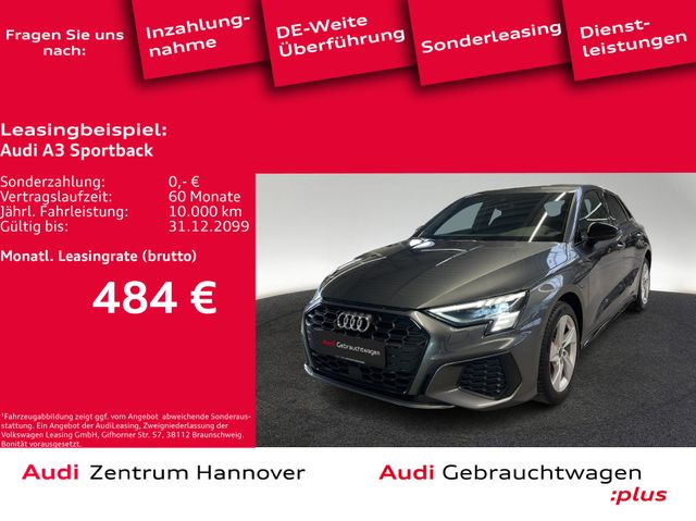 Audi A3 Sportback S line 45  TFSIe Matrix ACC virtual