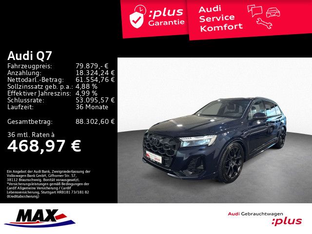 Q7 50 TDI QUATT S LINE 7-SITZER MATRIX+PANO+AHK+