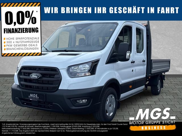 Ford Transit Pritsche 350 L3 - DoKa #7-Sitzer #AHK #A