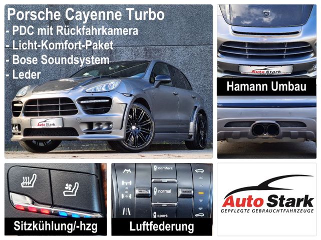 Porsche Cayenne V8 Turbo°Hamann°Luftfederung°Leder°Bose°