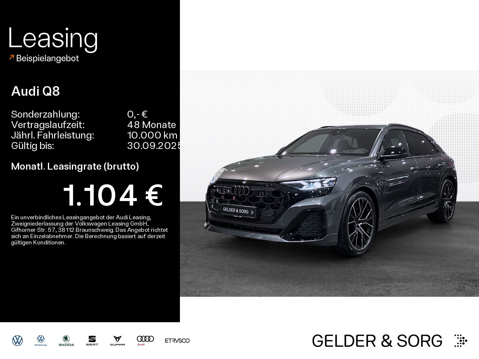 Audi Q8 50 TDI qu. S line
