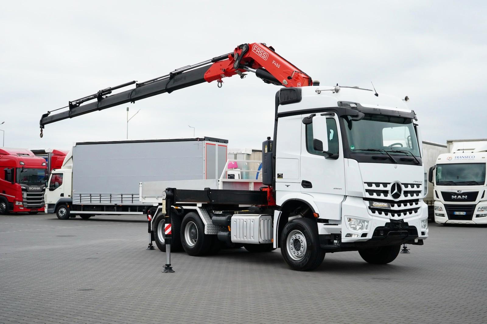 Mercedes-Benz AROCS / 2651 / 6 X 4 / FASSI F 455 / WYS. 14,6 M