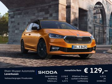 Skoda Leasing Angebot: Skoda Fabia Essence 1.0 MPI 5-Gang VIRT LED PDC