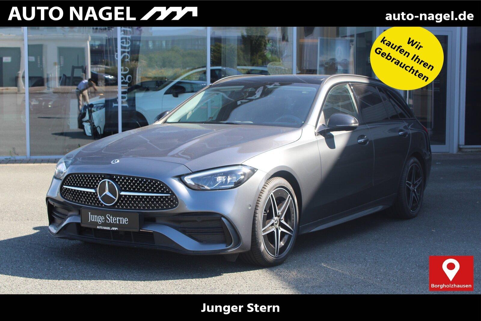 Mercedes-Benz C 200 T AMG AHK+PANO+NIGHT+LED+KAMERA+TOTWINKEL+