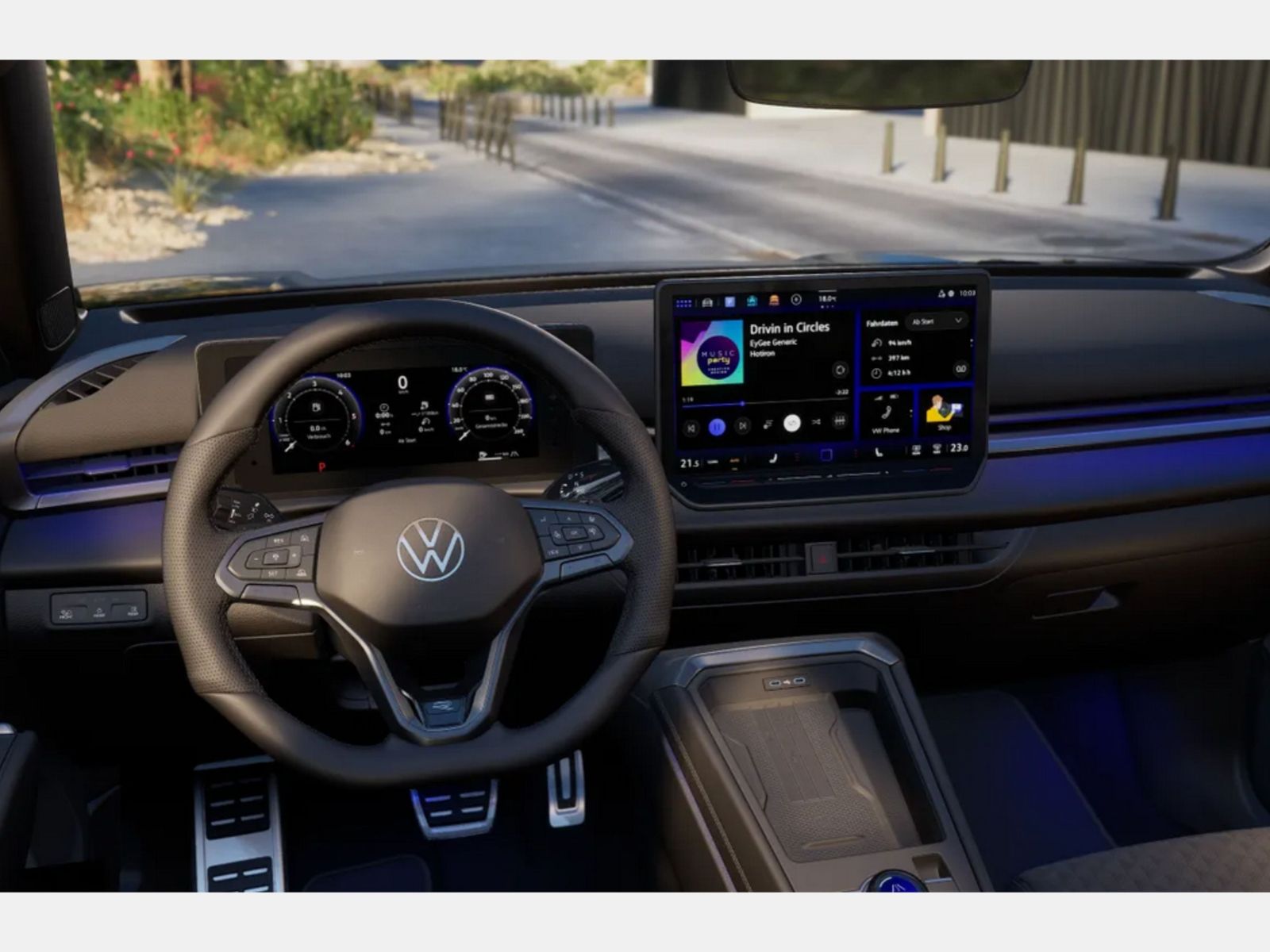 Fahrzeugabbildung Volkswagen T-Roc R-Line 1.5 eTSI DSG *BlackStyle, AHK, 20"-