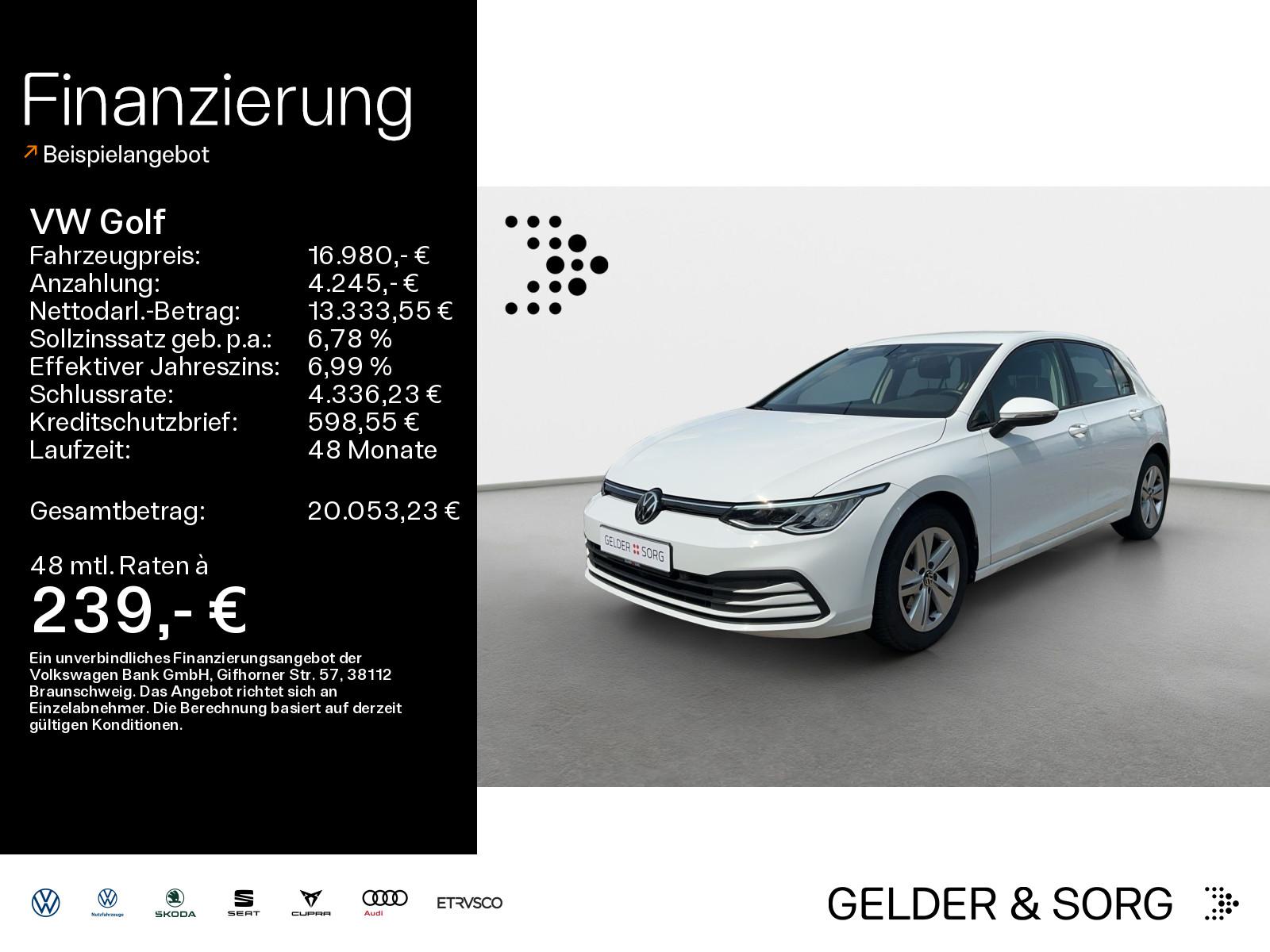 Volkswagen Golf 1.5 TSI Life LED*AHK*EPH*ACC*Digital*DAB+, миниатюра 22