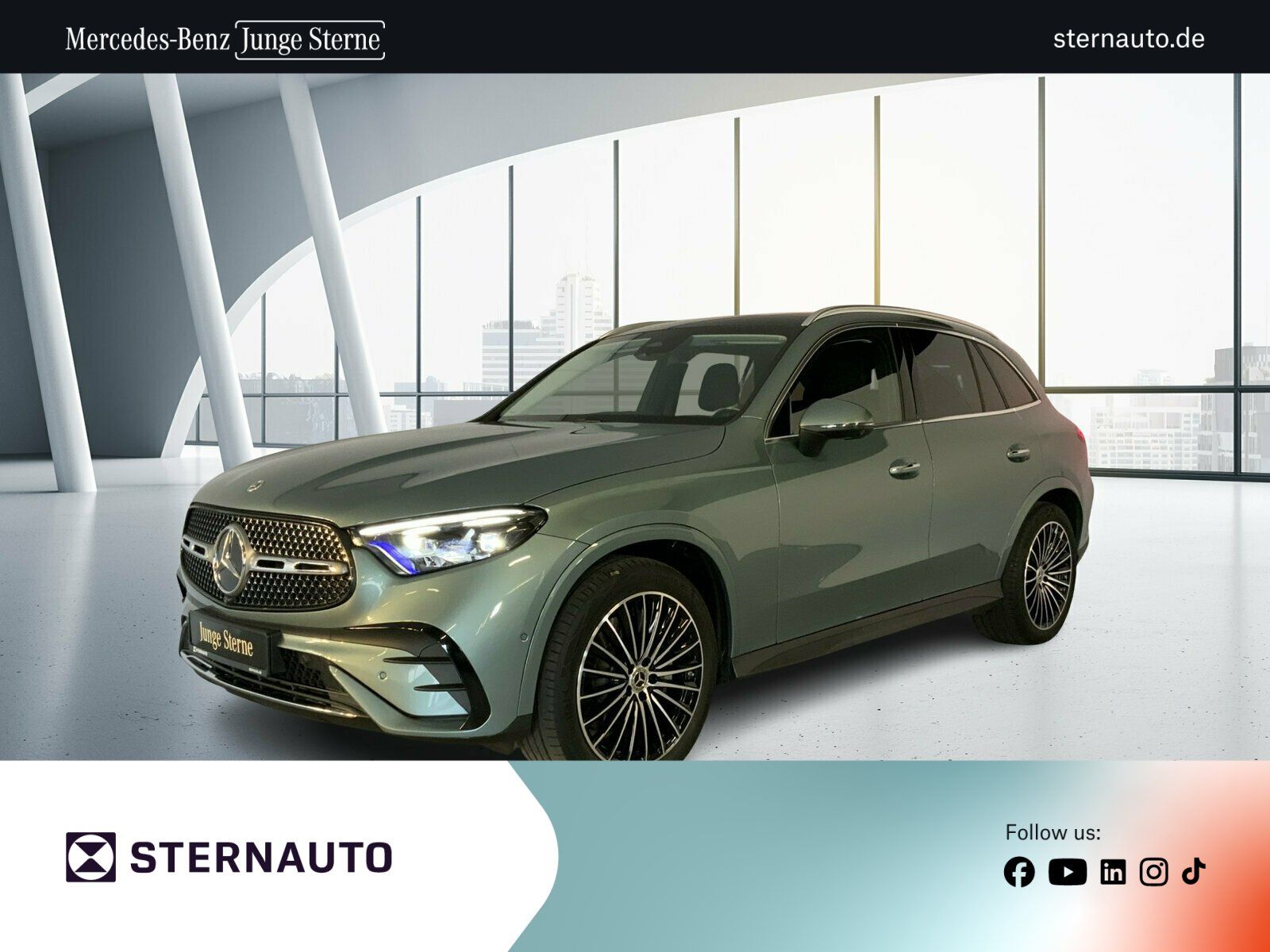 Mercedes-Benz GLC 450 d 4M AMG AHK DIGITAL LIGHT 360° HUD Burm