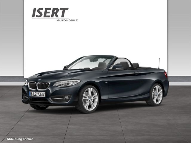 BMW 220i Cabrio Sport Line +NAVI+XENON+PDC+SHZ+FSE