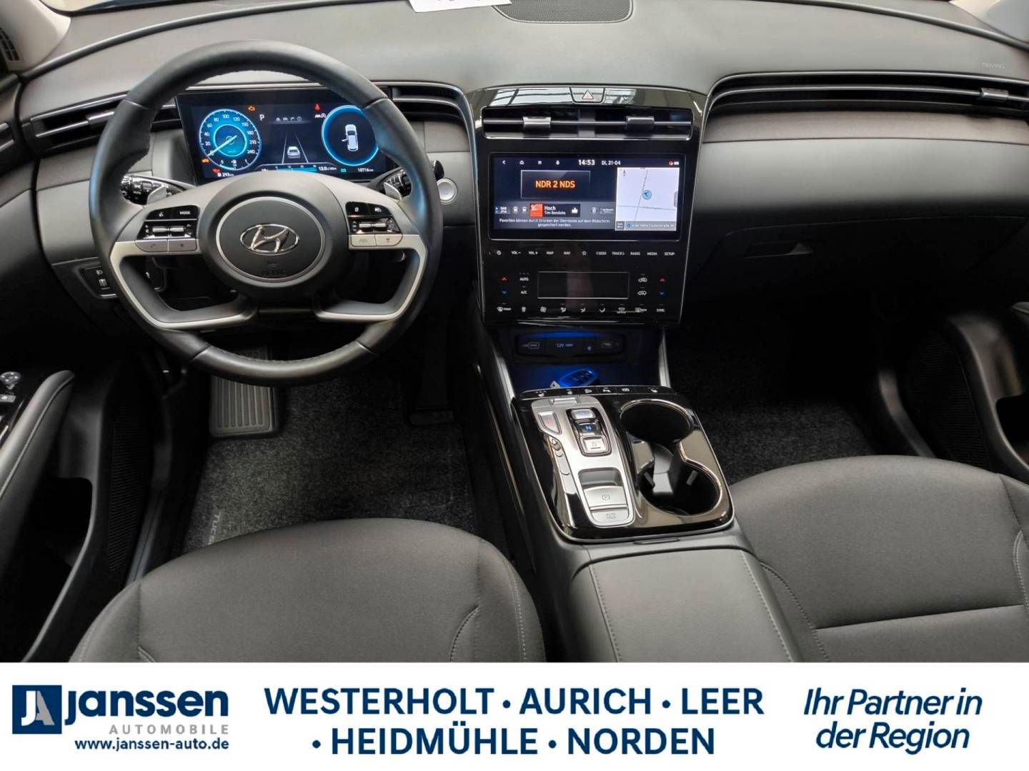 Fahrzeugabbildung Hyundai TUCSON 1.6 GDI Turbo 150PS (+48V) 7-DCT 2WD TREN