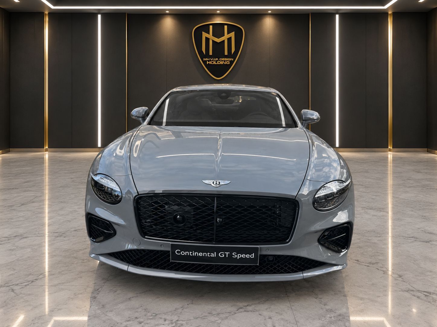 Bentley Continental GT Speed FE CAMBRIAN Grey & Mandarin