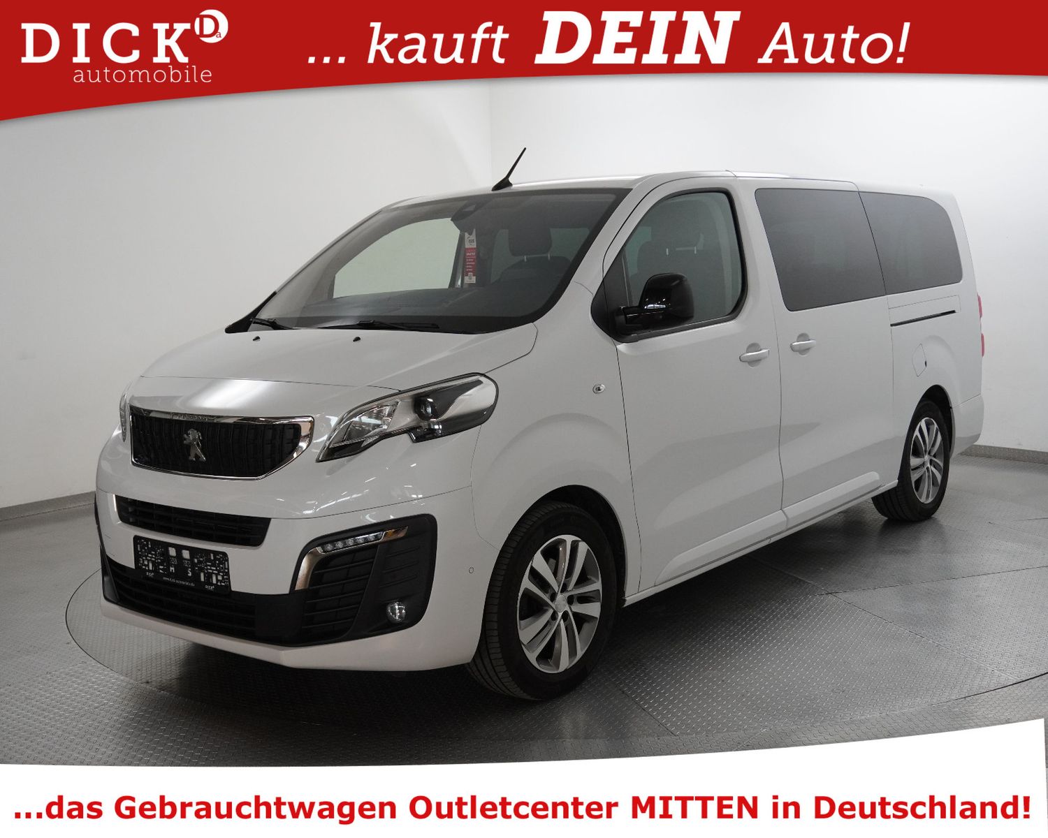 Fahrzeugabbildung Peugeot Travell d Aut L3 Busin 7SI+XEN+KAM+SHZ+AHK+LEDER