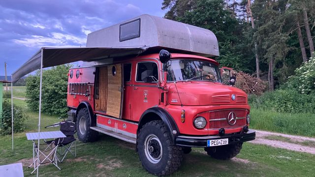 Mercedes-Benz 1113 4x4 Wohnmobil 7,49 t