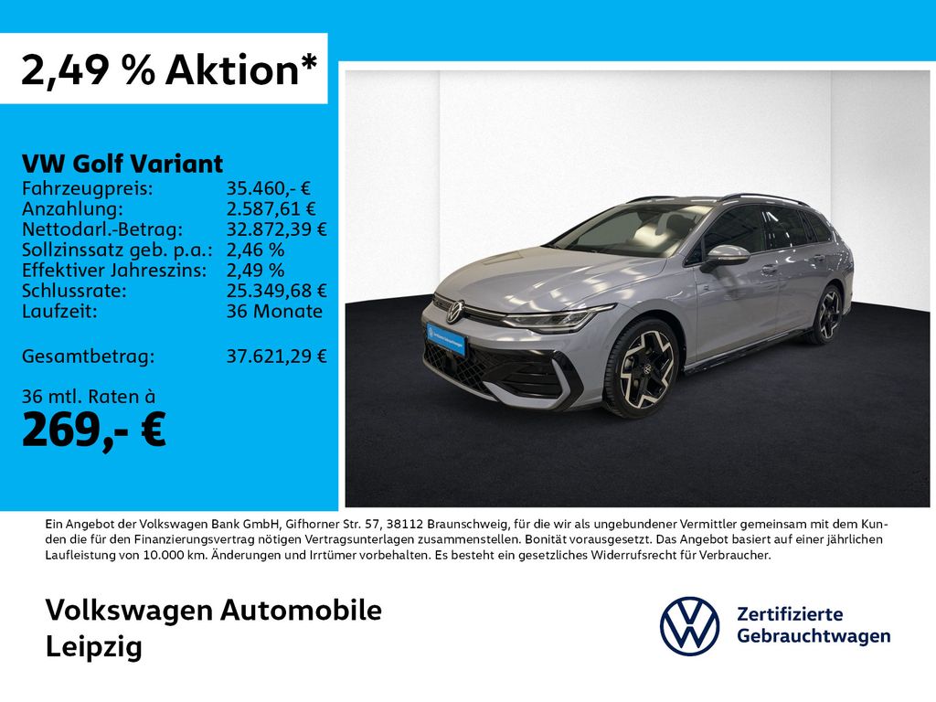 Golf VIII Variant 1.5 eTSI R-Line *DSG*ACC*HuD*