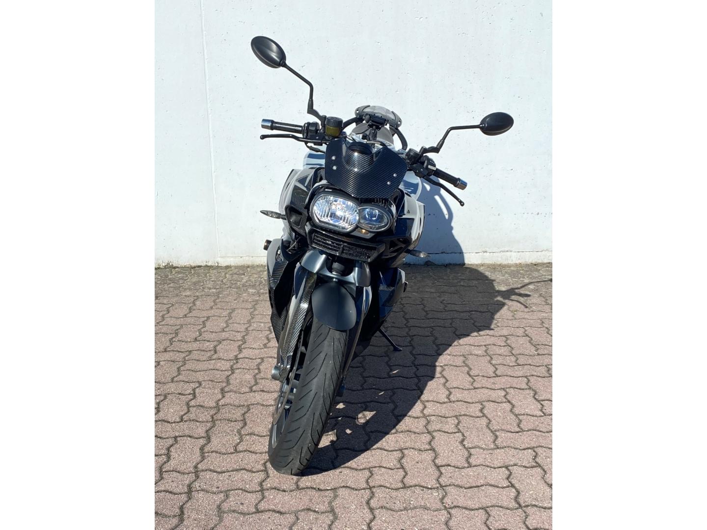 BMW K 1300 R Carbonteile, AC Schnitzer Sportauspuff 