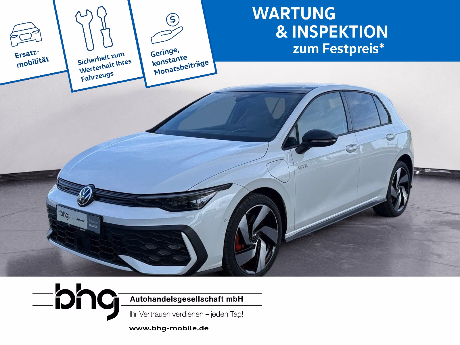 Volkswagen Golf GTE 1.5 TSI Hybrid AHK HUD PANO DCC IQ.LIGH, миниатюра 2