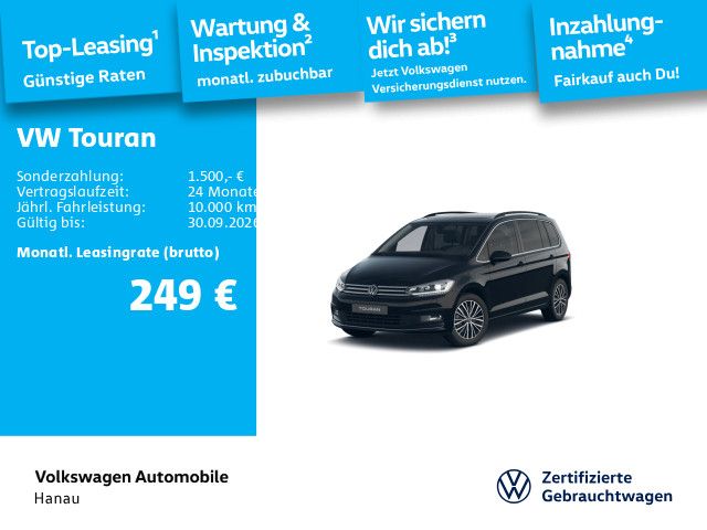 Volkswagen Touran 1.5 TSI DSG Highline AHK+PANO+RVC+DYNAUDI