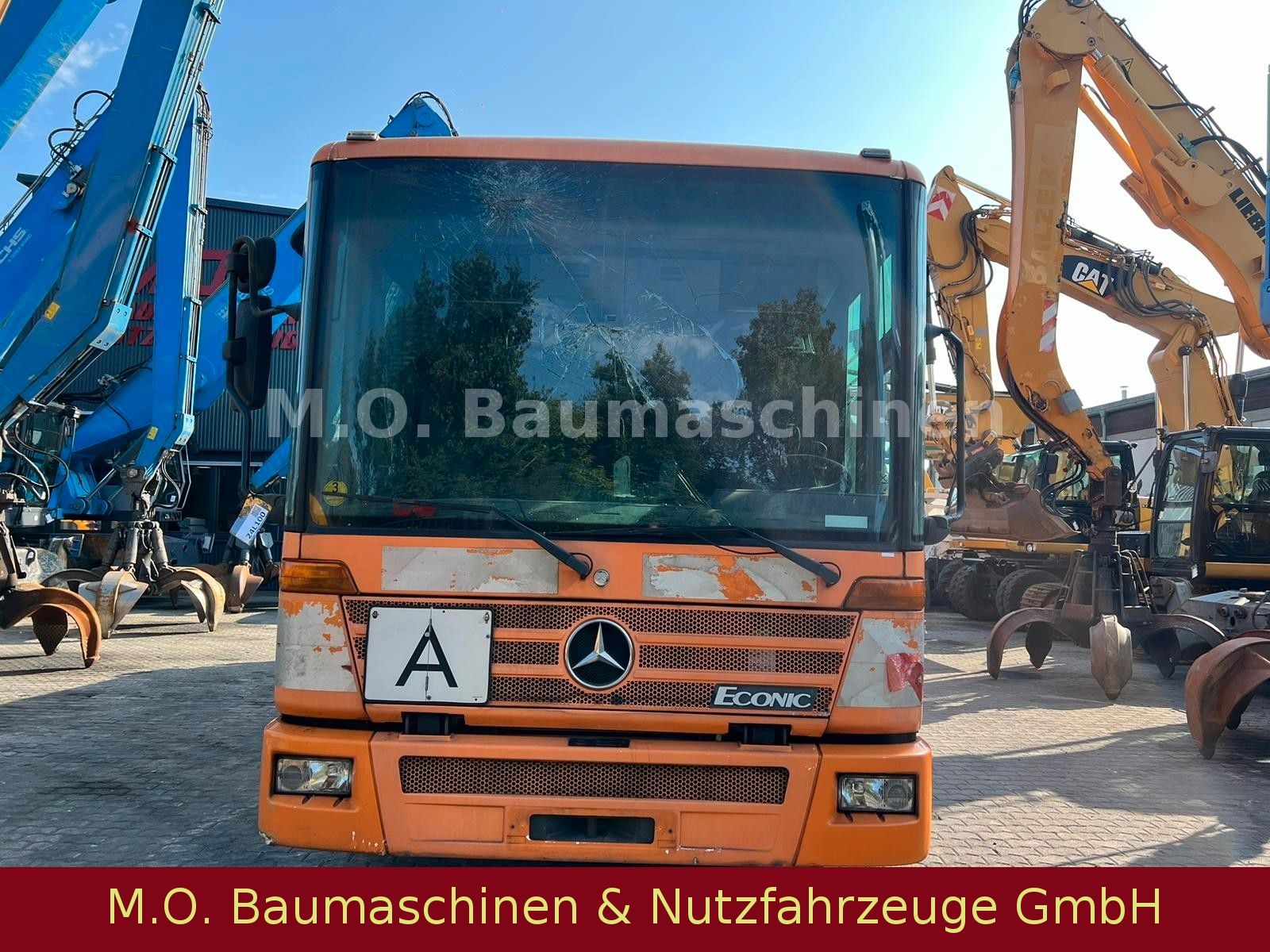 Fahrzeugabbildung Mercedes-Benz Econic 2629 / 957.66/  Müllwagen / Haller /