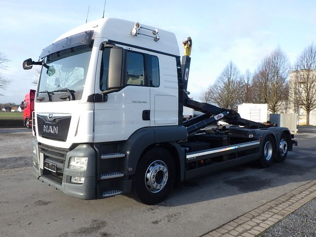 MAN TGS 26.460 6x2 HYVA-Abroller/LX-Fhs/Ret/Lenkachs