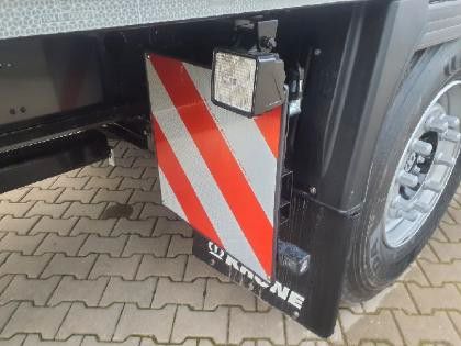 Fahrzeugabbildung Krone Plateau-Auflieger - Lenkachse + Stapleraufnahme