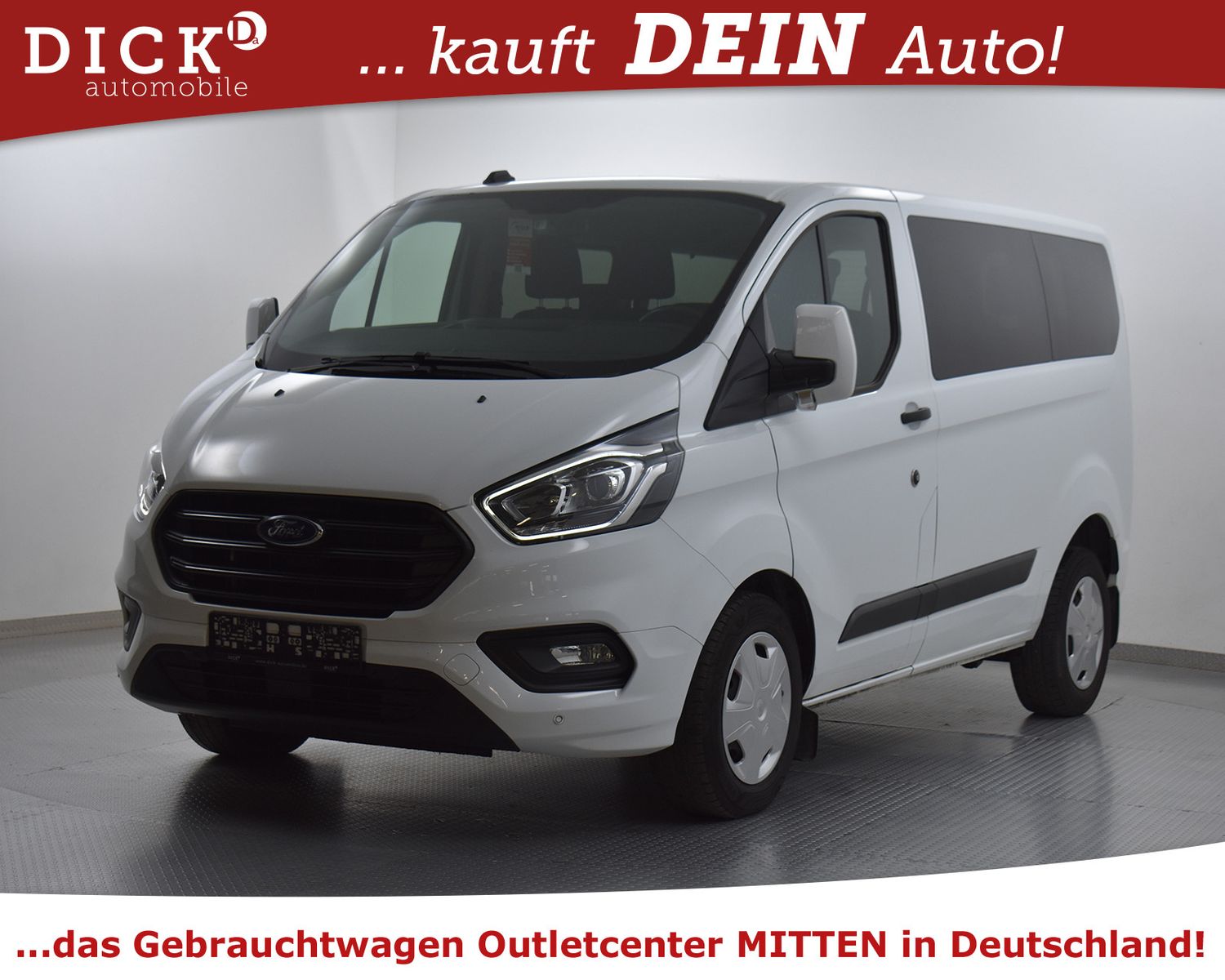 FORD Tourneo Cust 2.0d Aut. >9SIT+KLIMA+PDC+MFL+TEMP+ - Image 4