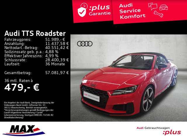 TTS Roadster TFSI S tronic LED+KAMERA+B&O+LEDER+