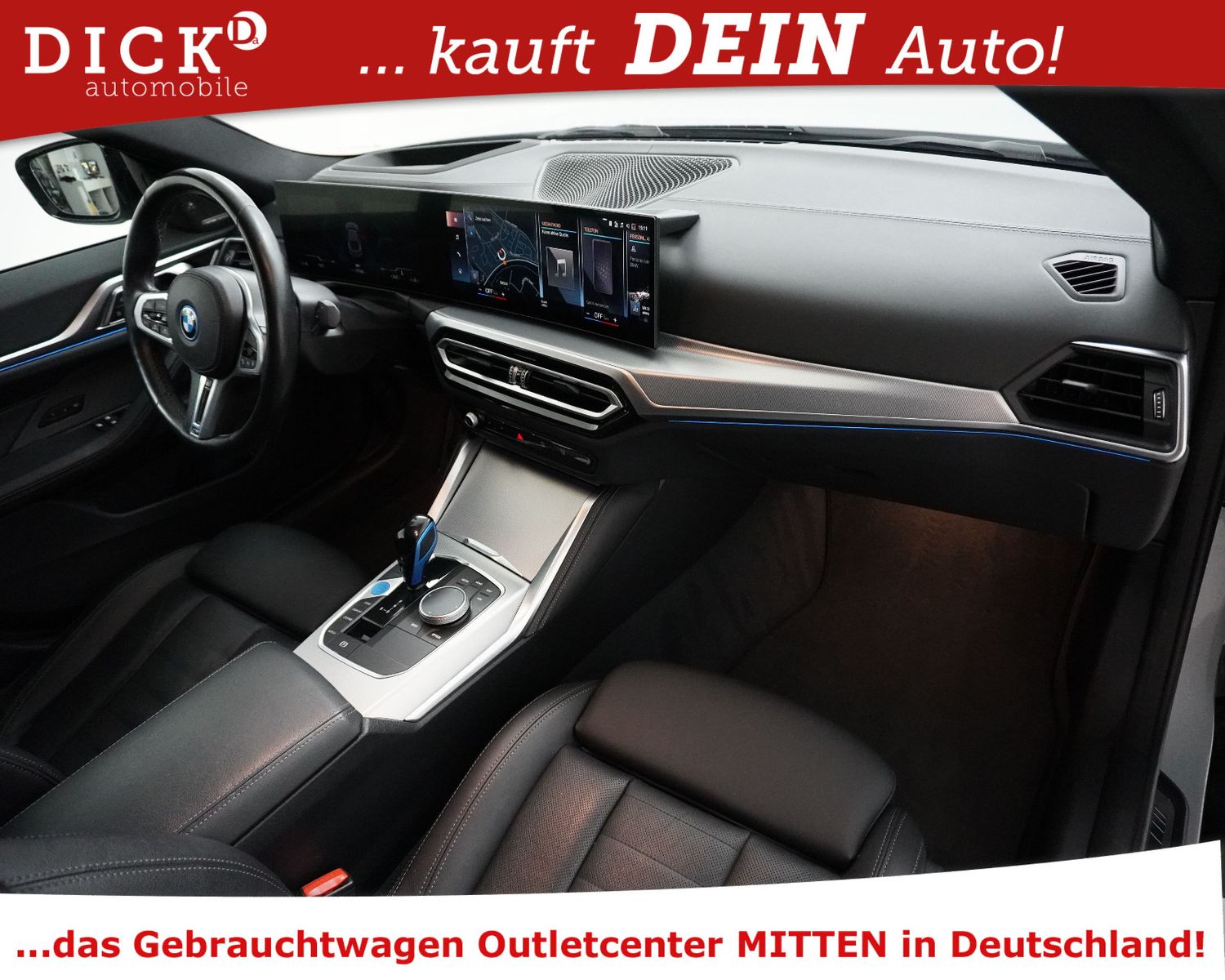 Fahrzeugabbildung BMW i4 GC M50 >SHADO+MEMO+360+H&K+HEAD+ACC+AHK+PROF+