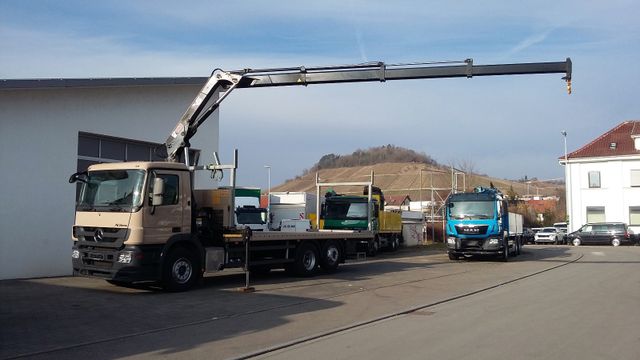 Mercedes-Benz Actros 2536 Hiab 144 Faltkran Funk