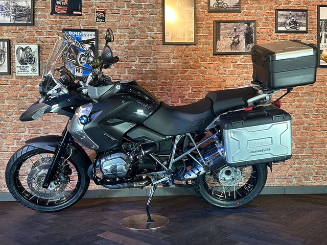 BMW R 1200 GS MÜ TRIPLE BLACK mit Koffer, Topcase