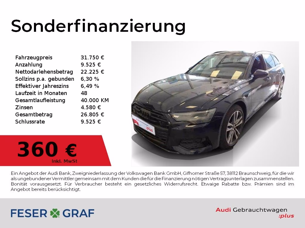 Audi A6 Avant 45 TFSI qu NaviLEDPanoKamera19Zoll 2021