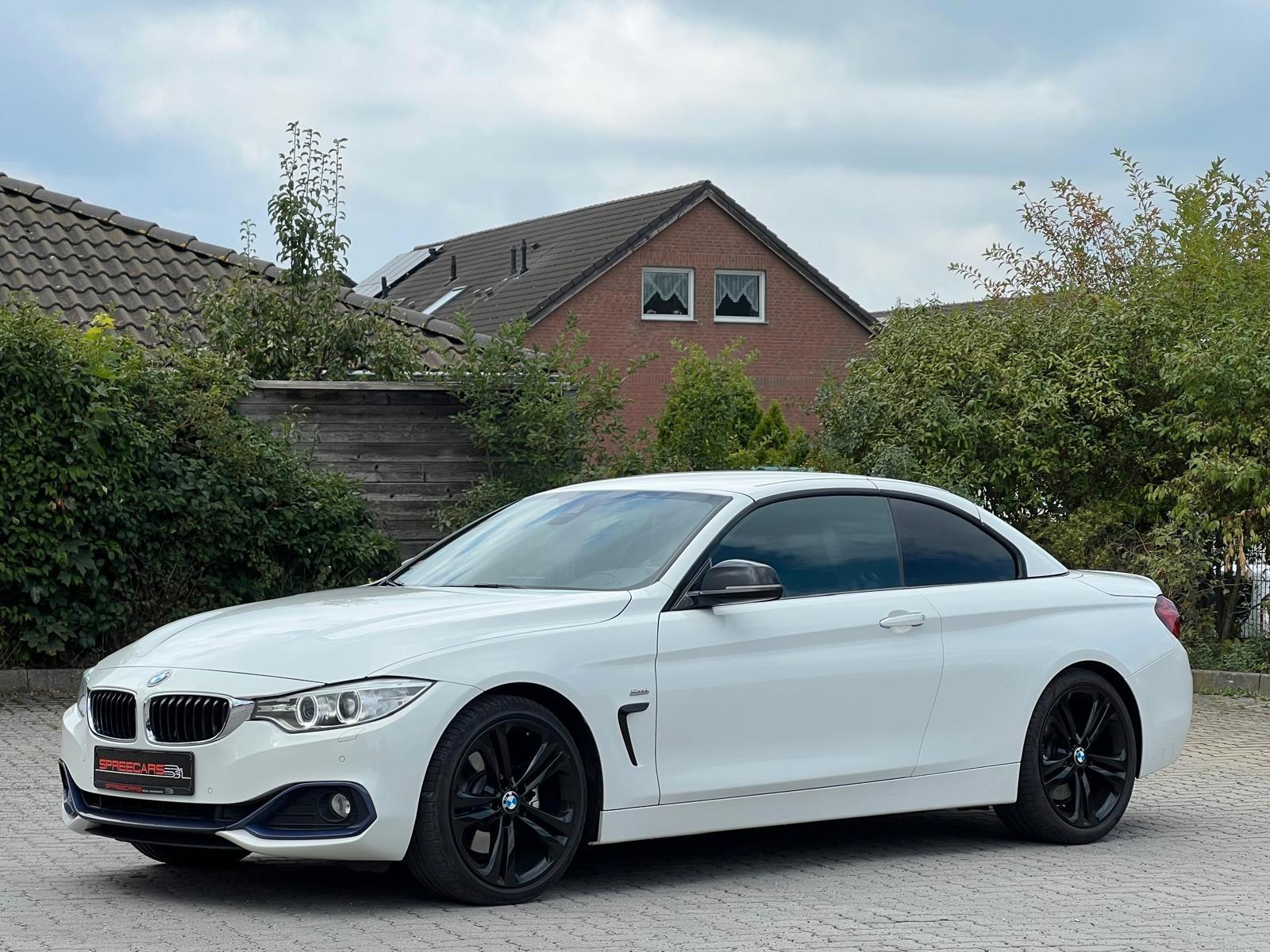 BMW 430d Sport Line*2.BESITZ*LEDER*SHADOW*NAVI*19"