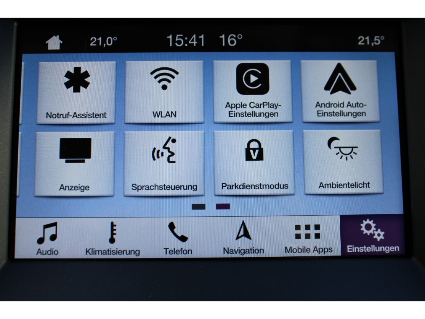 Fahrzeugabbildung Ford Galaxy Titanium 7 Sitze AHK Navi Pano GRA GJR PD