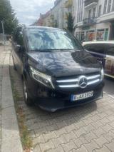 Mercedes-Benz V 300d Lang-Pano-Leder-Kam-7 Sitzer - schwarze Mercedes-Benz V 300