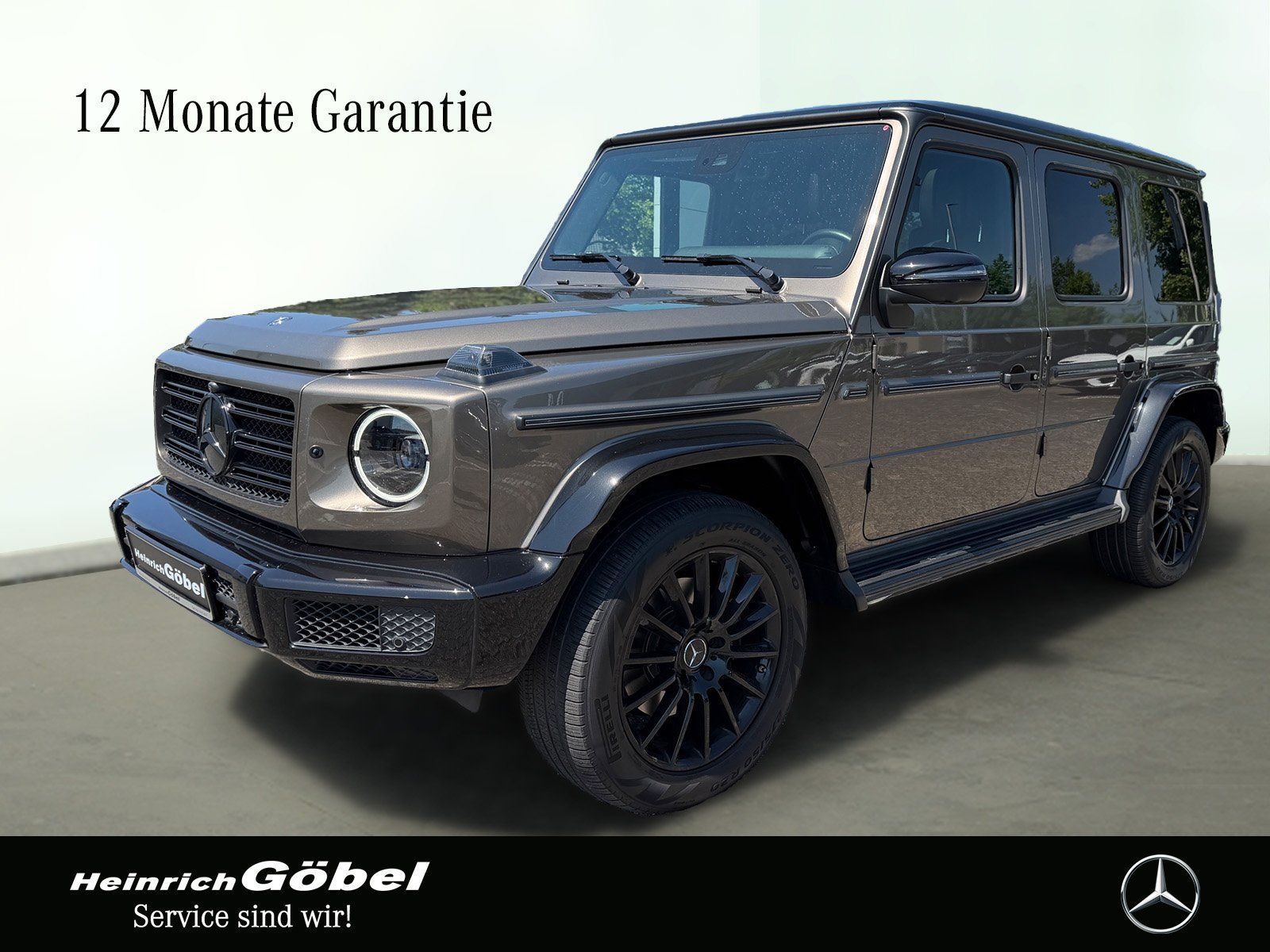 Fahrzeugabbildung Mercedes-Benz G 350 d AMG Line 1.Hand, Night-Paket