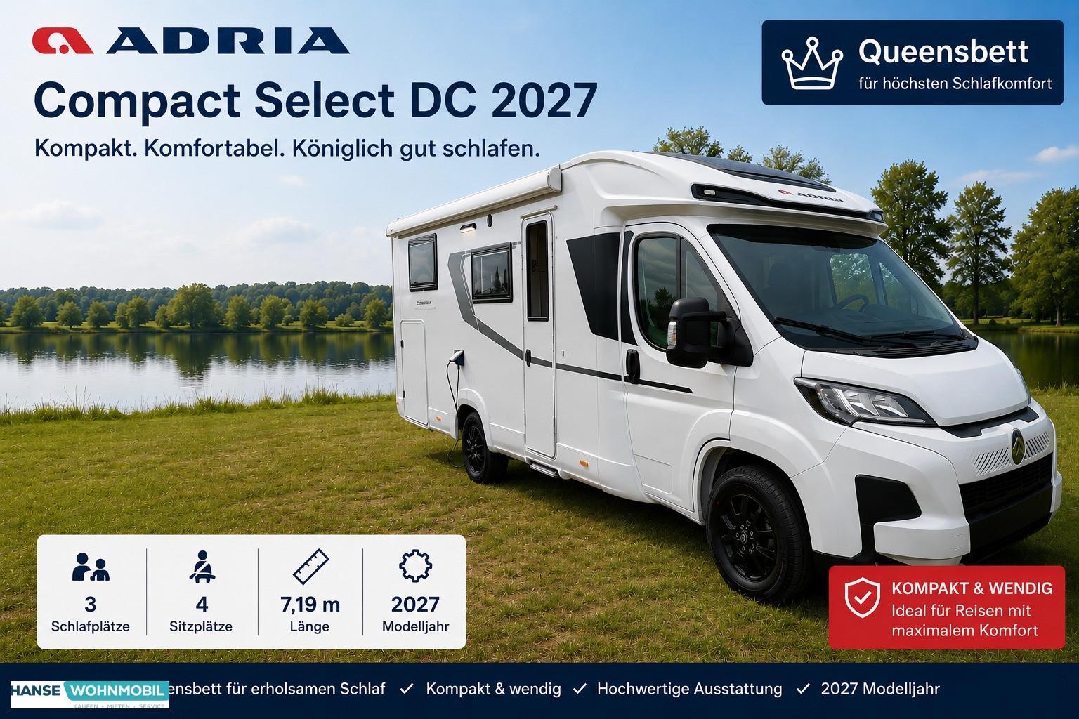 Adria Compact Select DC I MJ 2027