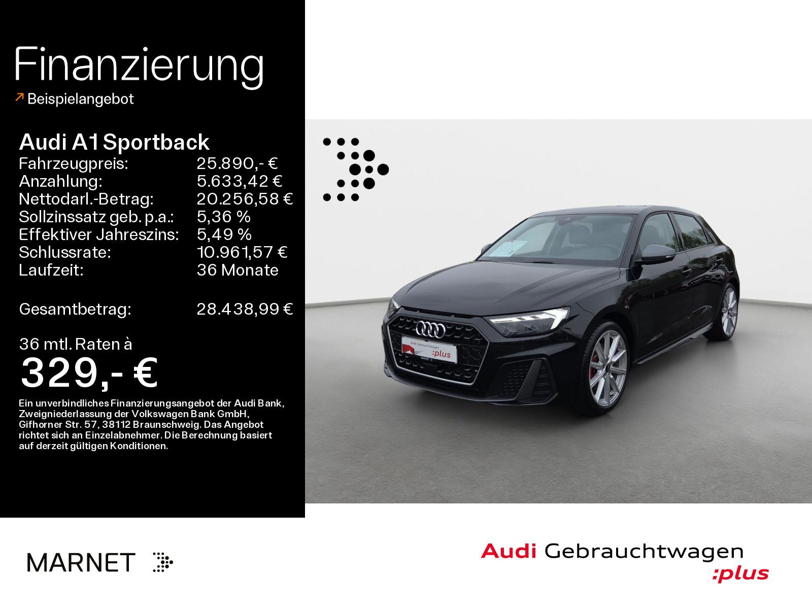 Audi A1 Sportback 40 TFSI S line*LED*Alu*PDC*Virtual