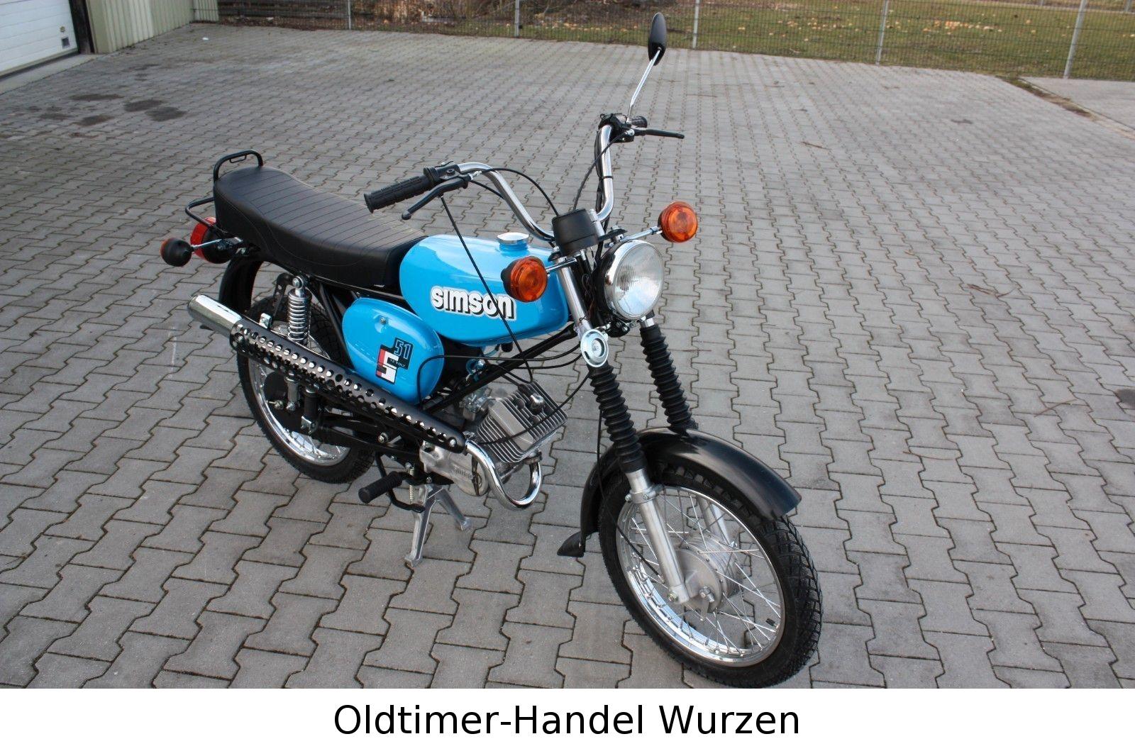 Simson S51 Neuaufbau mit 12V