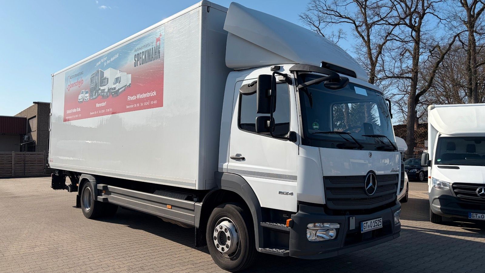Fahrzeugabbildung Mercedes-Benz Atego 1524 Koffer LBW