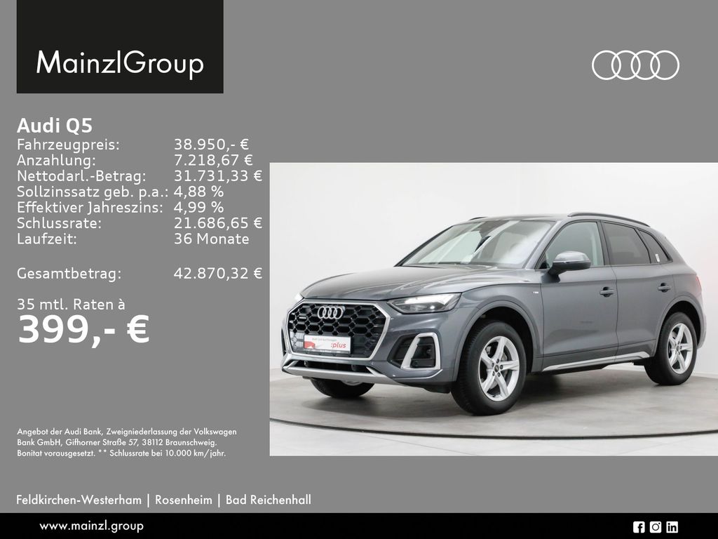 Audi Q5 40 TDI quattro S tronic S line Navi Kamera