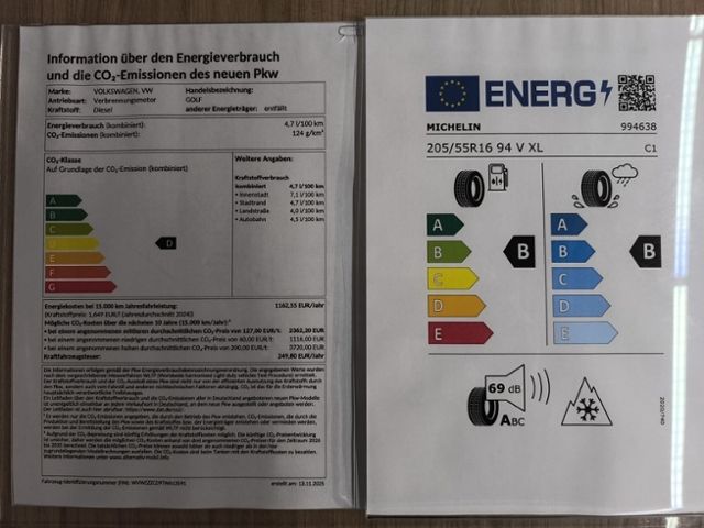 Fahrzeugabbildung Volkswagen Golf Variant Goal 2.0 l TDI SCR 110 kW (150 PS)