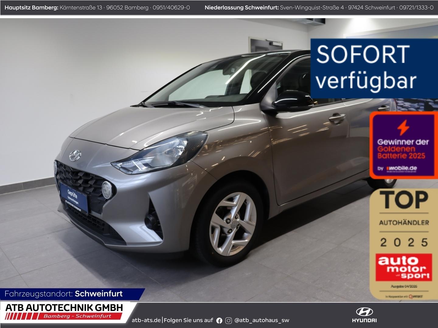Hyundai i10 Trend 1.2l PDC SHZ LenkradHZG Klima Apple Ca