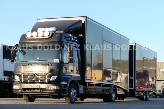 Mercedes-Benz Atego 1229 Autotransp. Geschoss. Gesamtzug