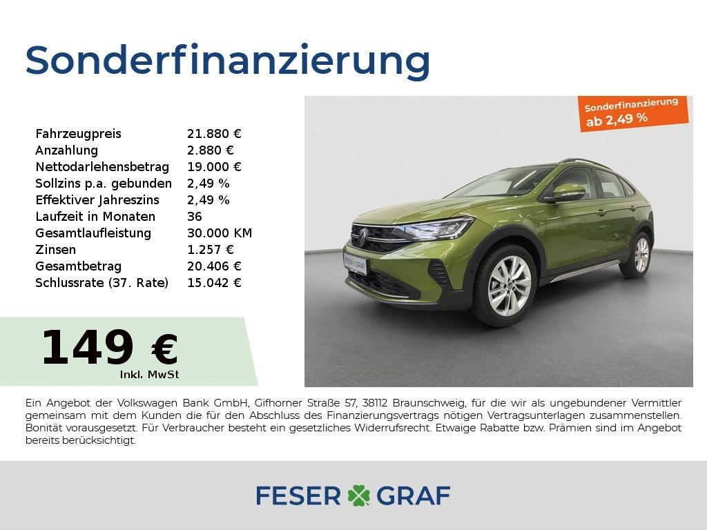 Volkswagen Taigo Life 1.0 TSI RFK LED APP SHZ Navi