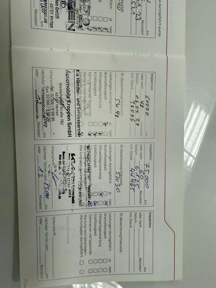 Fahrzeugabbildung Kia XCeed Platinum Edition/SCHECKHEFT/LED/NAVI