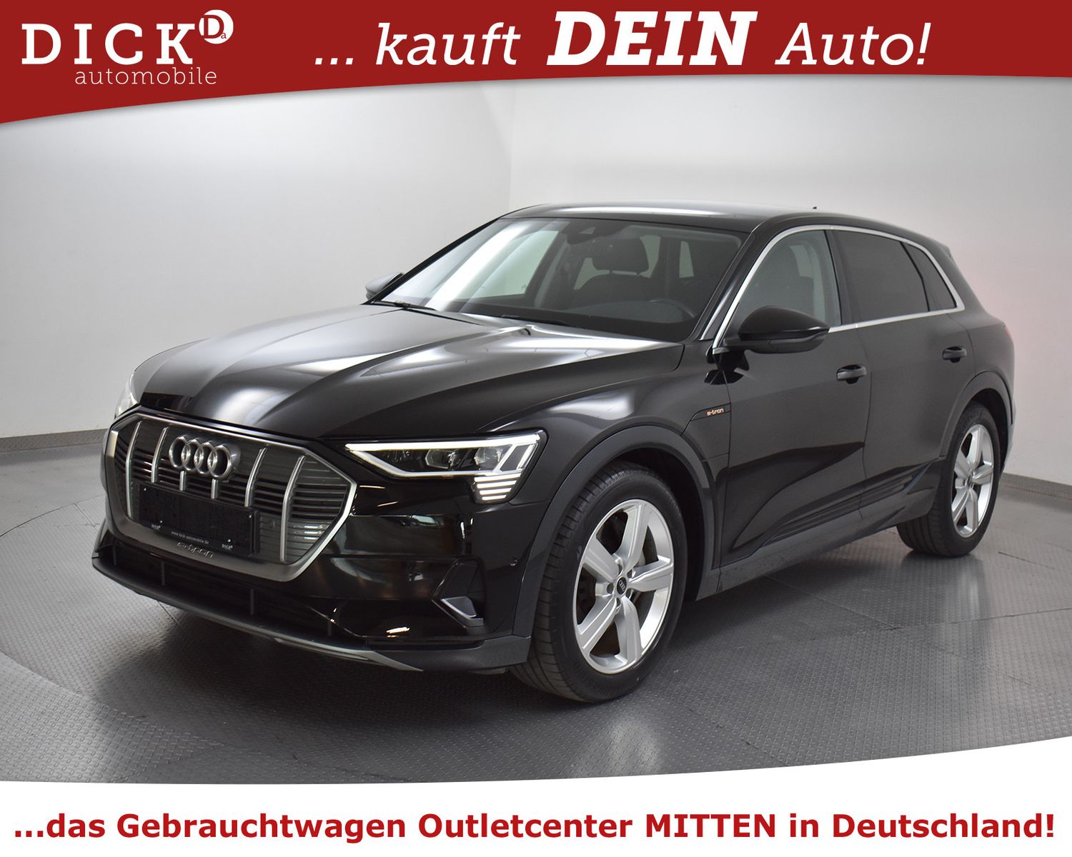 AUDI e-tron 55 Quat Advan LEDER+MATR+NAVI+SHZ+KAM+ACC - Image 4