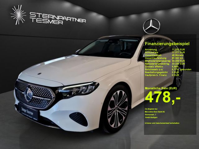 Mercedes-Benz E 200 T AVANTGARDE+MBUX+PANO+DISTR+TOTW+AMBIENTE