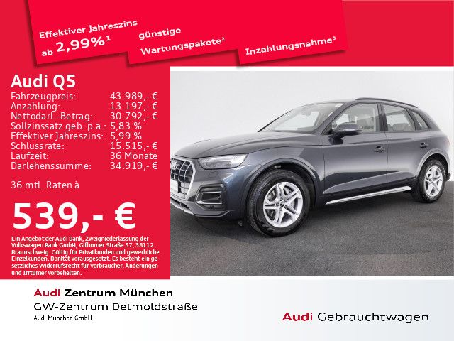 Audi Q5 40 TDI qu. S tronic advanced StdHzg/AHK/Matri