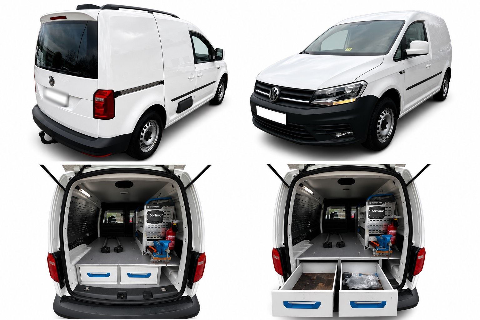 VW VW Caddy Kasten mit SORTIMO Regelsystem