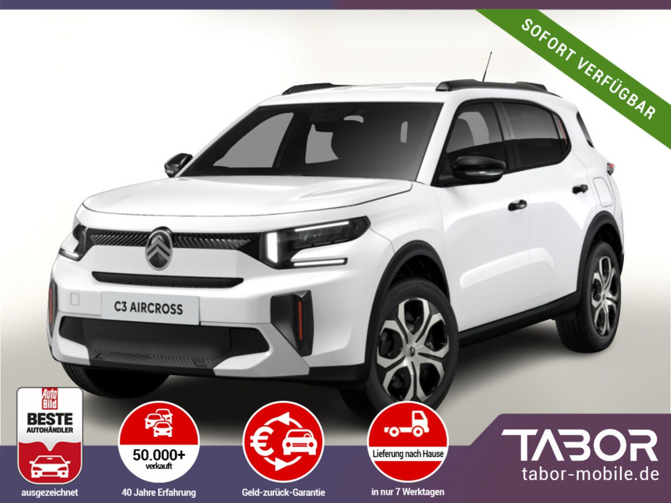 Citroën C3 Aircross PLUS PDC Kam CarPlay PrivG LED HUD
