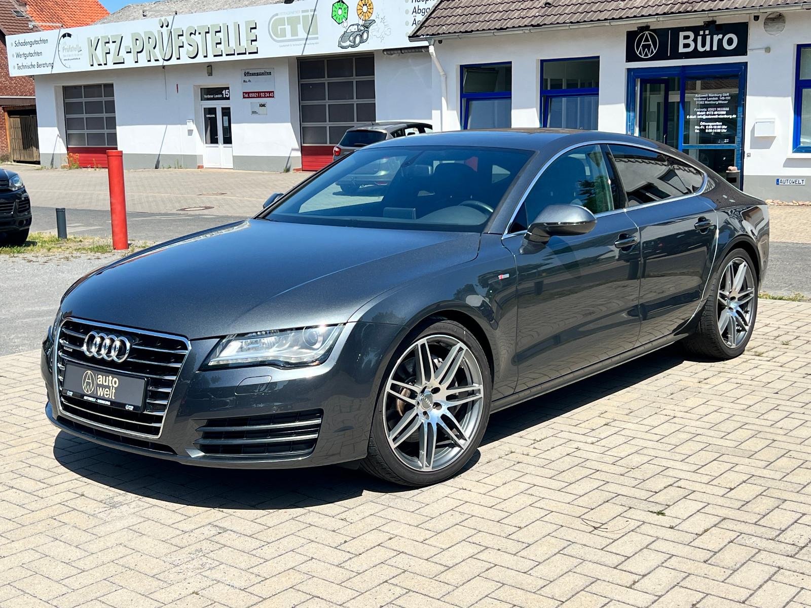 Audi A7 Sportback 3.0 Quattro, S Line, TOP GEPFLGT